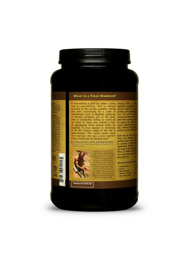 HealthForce SuperFoods Warrior Food Protien Powder - Vanilla Flavor - 1000 Grams