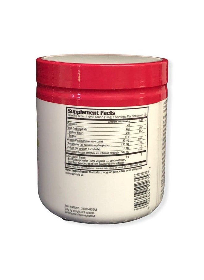 Nutrition Works Beets Superfood Powder Drink Mix for Energy and Endurance, 7.1 Oz.