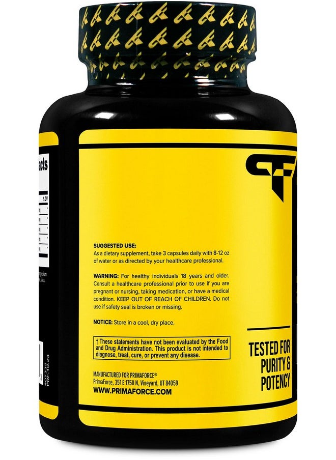 Primaforce Nitric Oxide Booster (2,250mg, 120 Capsules) - 40 Servings of Our Nitric Oxide Boosting Blend for Pre-Workout and Post-Workout