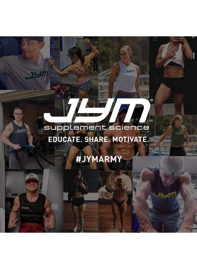 JYM Supplement Science Pre JYM Pre Workout Powder - BCAAs, Creatine HCI, Citrulline Malate, Beta-Alanine, Betaine, and More Naturally Flavored Island Punch Flavor, 30 Servings