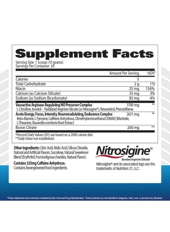 GAT SPORT, Nitraflex Advanced Pre-Workout Powder, Increases Blood Flow, Boosts Strength and Energy, Improves Exercise Performance (Grape, 30 Servings)