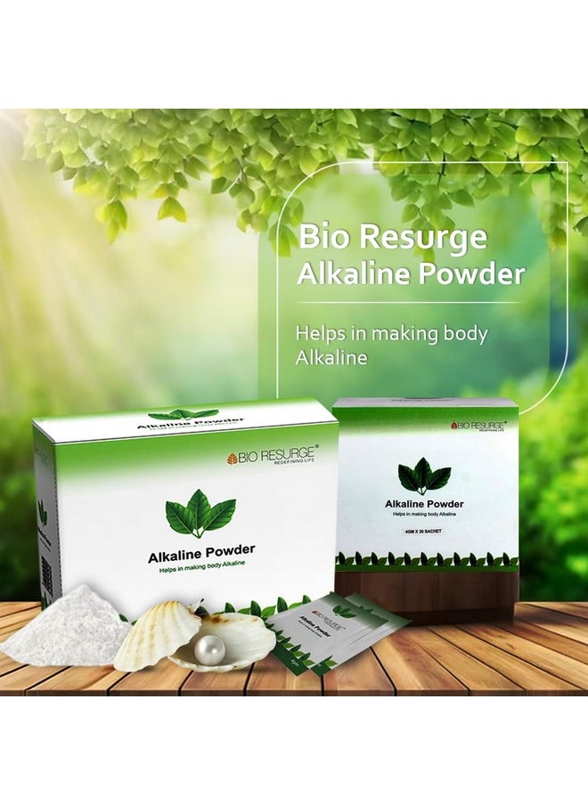 BIO RESURGE LIFE Alkaline Powder Helps in Making Body Alkaline(Ph Balance) (30)