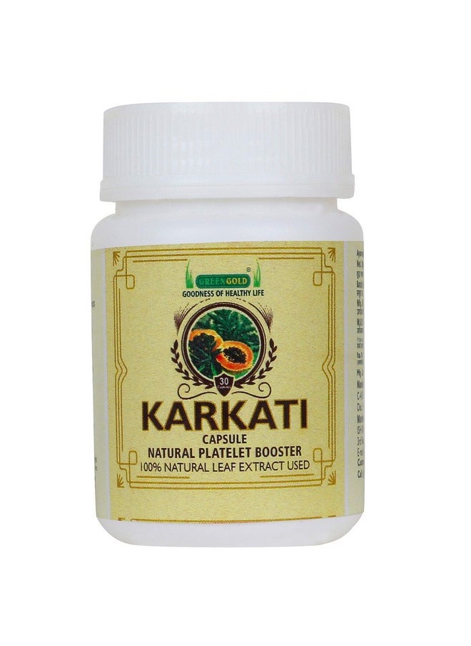 GreenGold KARKATI Capsules Natural Platelet Booster