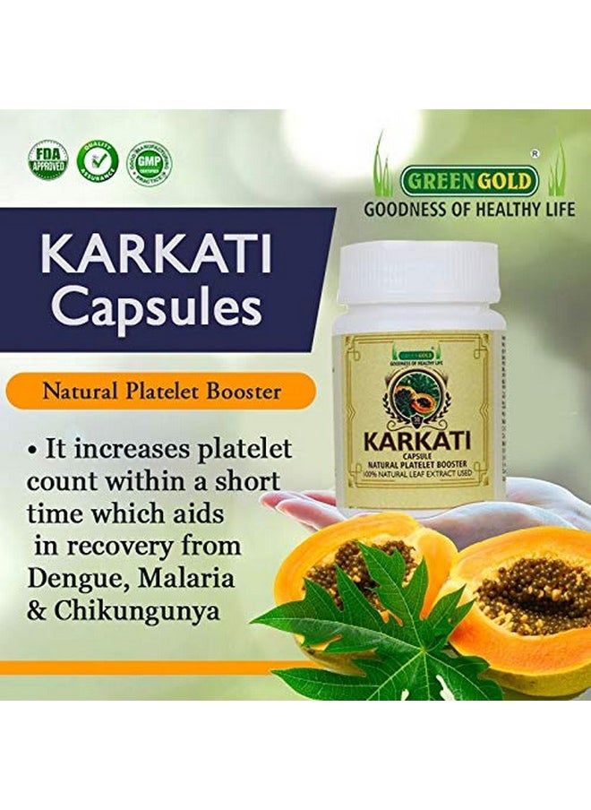 GreenGold KARKATI Capsules Natural Platelet Booster