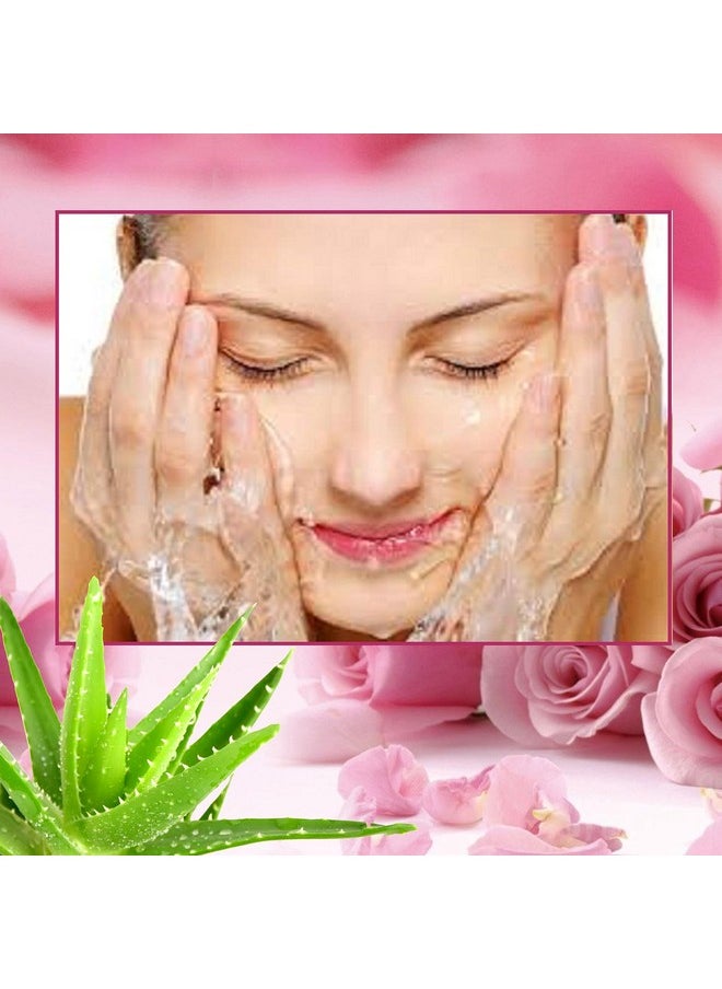100% Pure Rose Aloe Vera Gel For Beautiful Skin & Hair (220Gm X 3)