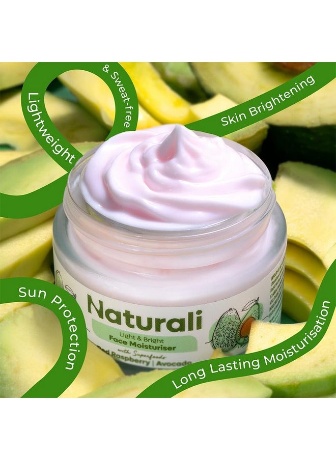 Face Moisturiser | Sweat-Free Moisturisation | Sun Protection | Lightweight | Non-Sticky | Non-Greasy | Non-Comedogenic | Fast Absorbing | 50Ml