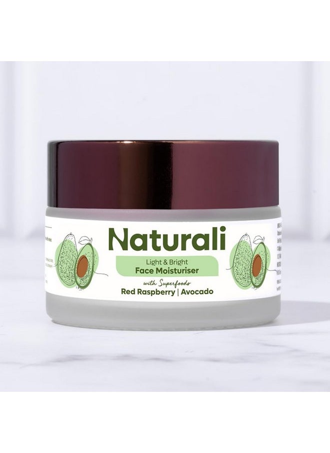 Face Moisturiser | Sweat-Free Moisturisation | Sun Protection | Lightweight | Non-Sticky | Non-Greasy | Non-Comedogenic | Fast Absorbing | 50Ml