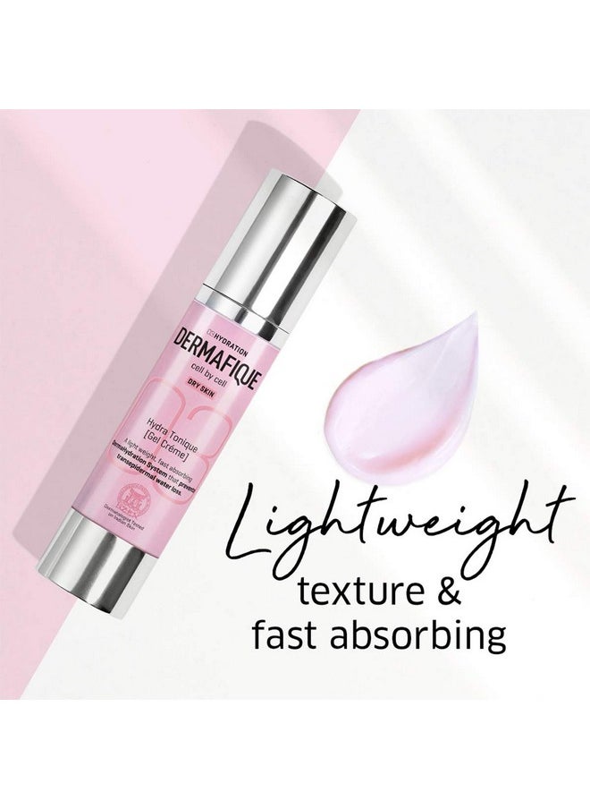 Hydratonique Gel Creme With Shea Butter - 50Ml, Long Lasting Hydration, With Niacinamide And Vitamin E, Moisturizer For Face With Ultra Light Gel Formula, Non-Stick Matte Look | For Normal - Dry Skin
