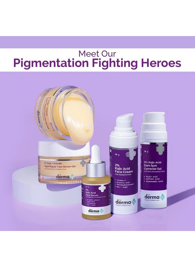 Lightening 2% Kojic Acid Face Cream - 30 Gm(Dermaco)