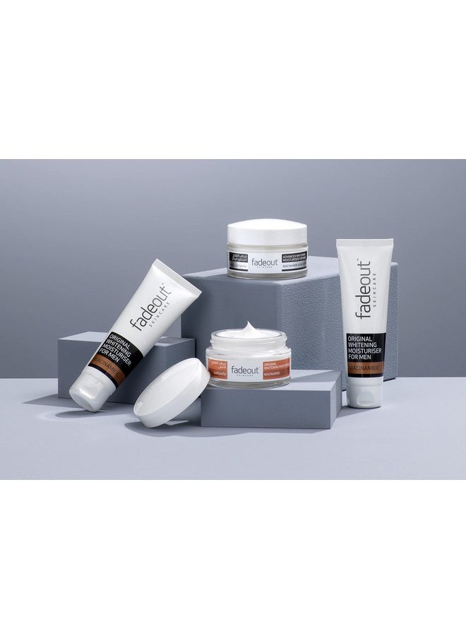 Advanced Brightening Moisturiser Cream For Men Exfoliating Daily Moisturiser With Spf20 With Niacinamide & Mulberry 2 X 50Ml