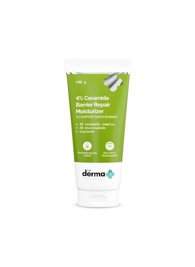 . 4% Ceramide Barrier Repair Moisturizer With Ceramide, Niacinamide, And Oxylance - 100 Gm