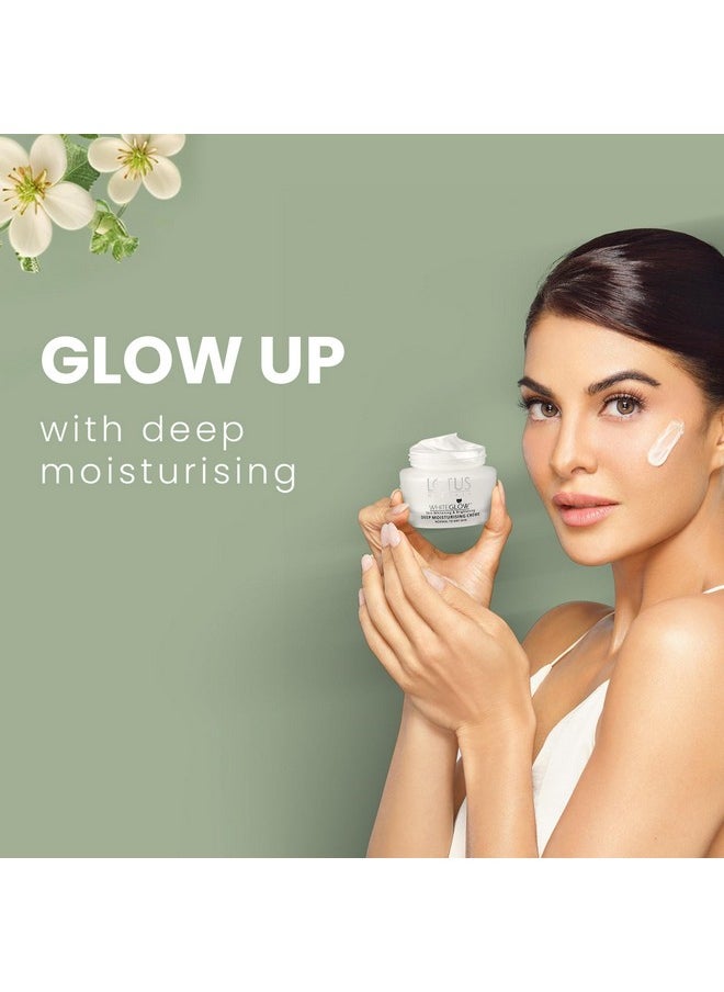Whiteglow Deep Moisturising Cream, Spf 20, Face Cream For Dry Skin, 60G
