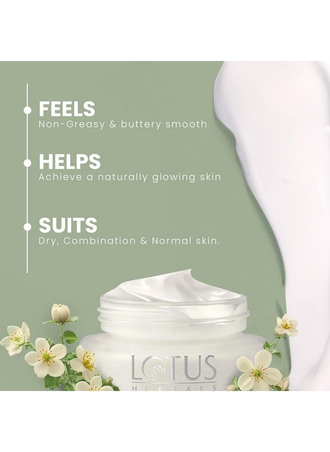 Whiteglow Deep Moisturising Cream, Spf 20, Face Cream For Dry Skin, 60G