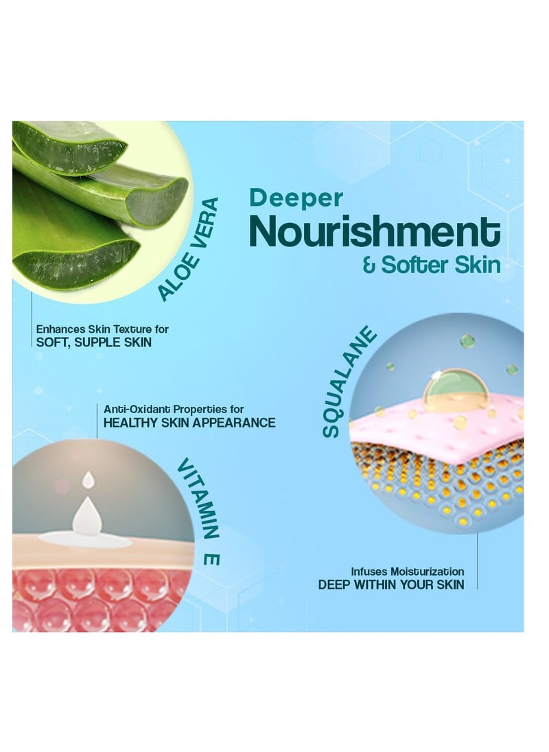 Venusia Moisturizing Cream by Dr. Reddy's I Body & face cream for dry to very dry skin IWith Aloe Vera, Vitamin E and Squalene I Upto 24 hrs hydration I Non comedogenic, Non greasy I 100g