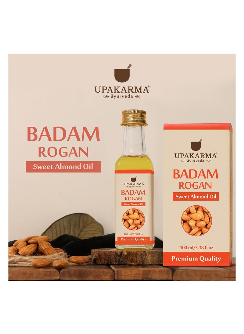 UPAKARMA Ayurveda BADAM ROGAN Sweet Almond Oil 100 ml