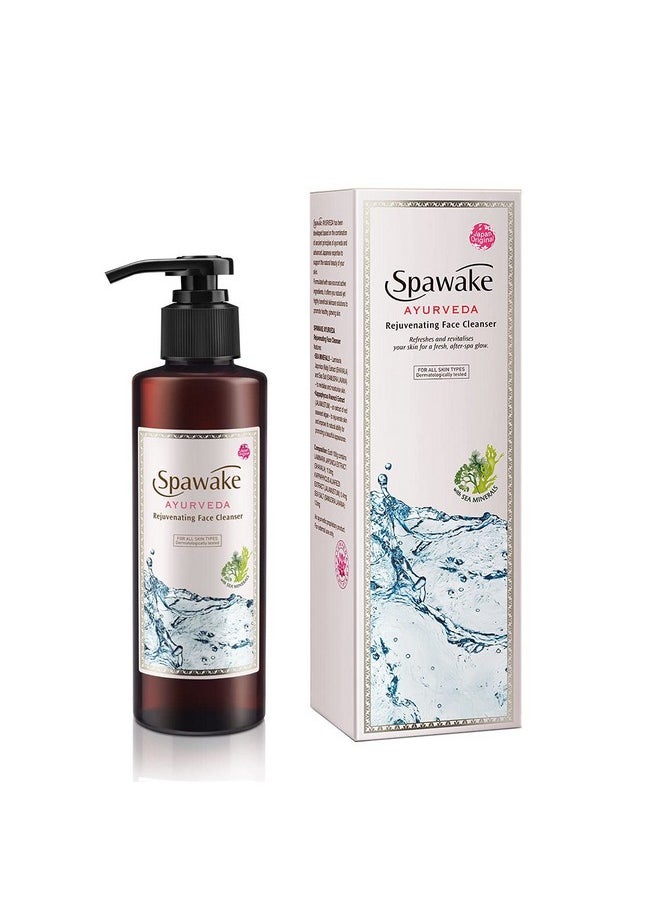 Ayurveda Face Cleanser, Rejuvenating Foaming Face Wash, 190 Ml