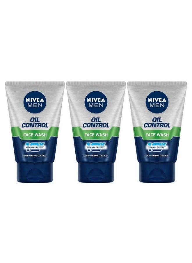 Oil Control Face Wash, 100Ml (Pack Of 3)