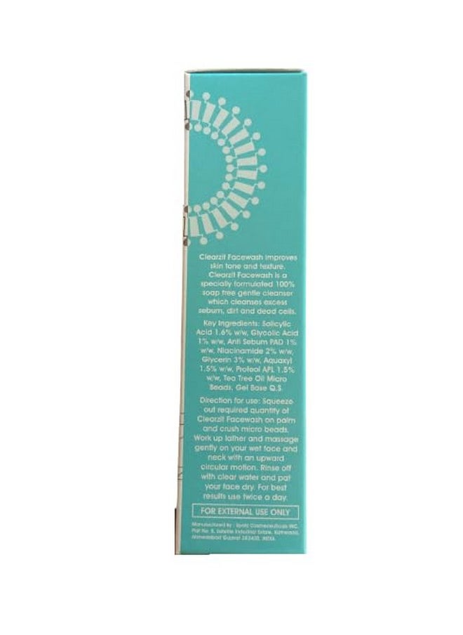 Clearzit Face Wash For Acne And Prone Skin, For Oil Control On Face, (Pack Of 2) ( 60 Gm )
