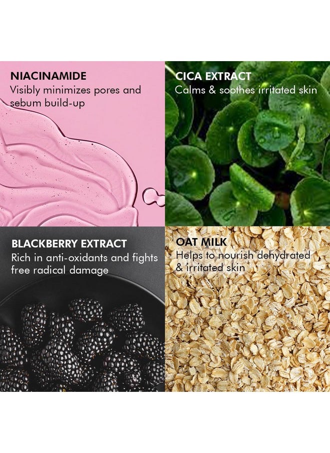 ® Niacinamide Face Wash | 100Ml | Pore Refining Brightening Cleanser, Facewash With Blueberry & Acaiberry Extracts For Women & Men, All Skin Types - Berry Bright (Pack Of 2)