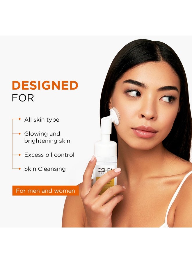 Brightening & Illuminating Foaming Facewash For All Skin Types | Removes Impurities & Brightens With Deep Cleansing | Enriched With Vitamin C & Grapefruit Extract 150Ml