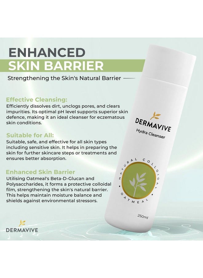 Hydra Cleanser - Non-Irritating Facial And Skin Cleanser, | Ph Balanced , Softens And Hydrates Sensitive Skin, 250Ml