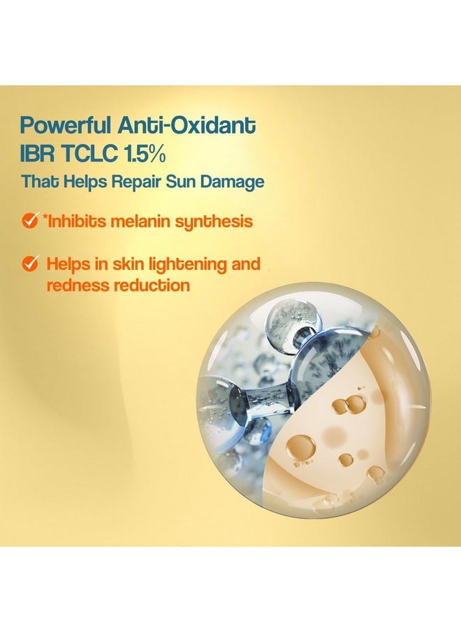 Mineral Sunscreen Spf65I Full Spectrum Protection I Uva, Uvb, Blue Light Protect I With Anti-Oxidant I Sweat & Water Resistant I No White Cast I Clinically Tested For All Skin Types I 50 G