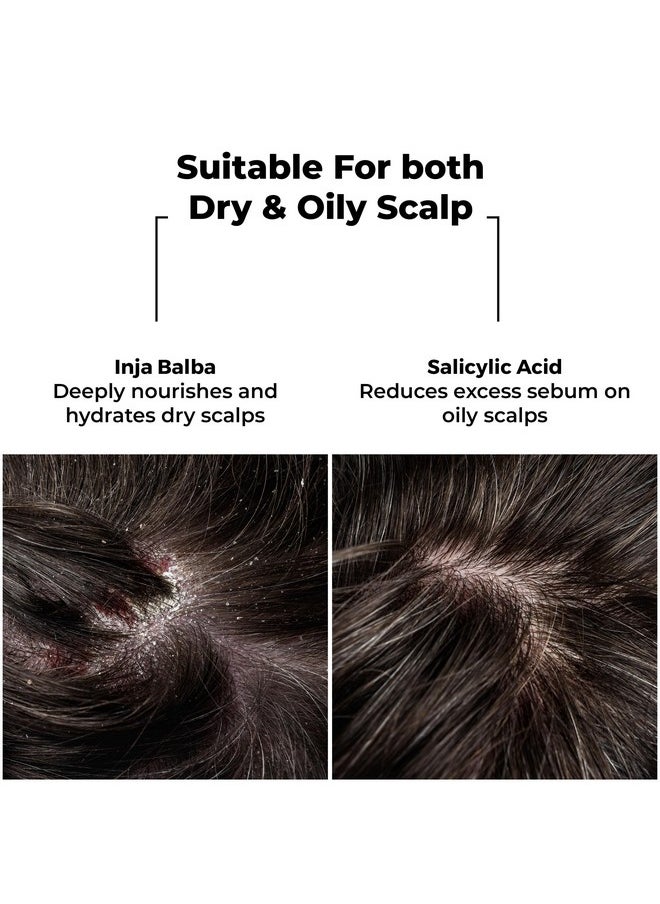 Professional Dandruff Control Shampoo With Salicylic Acid For Men And Women | Relieves Scalp Irritation & Itchiness | Prevents Flakes | Controls Oil And Sebum Production (300Ml)