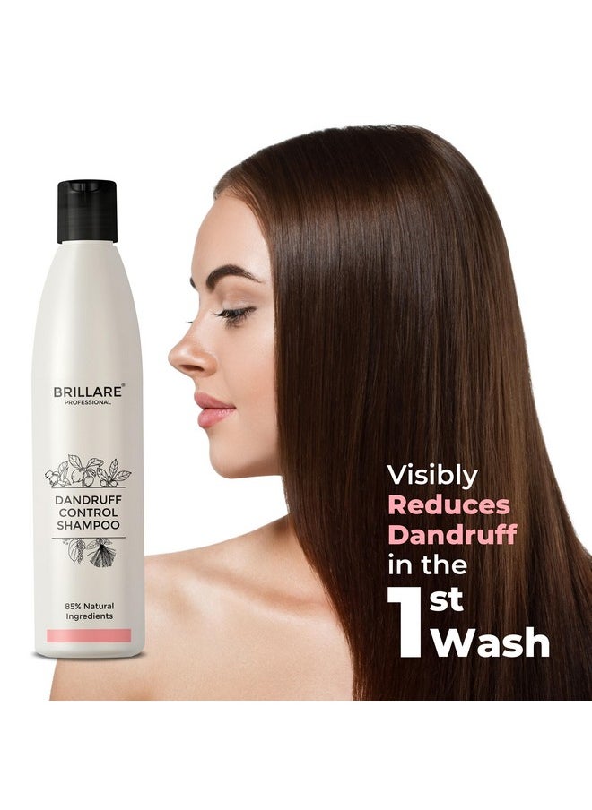 Professional Dandruff Control Shampoo With Salicylic Acid For Men And Women | Relieves Scalp Irritation & Itchiness | Prevents Flakes | Controls Oil And Sebum Production (300Ml)