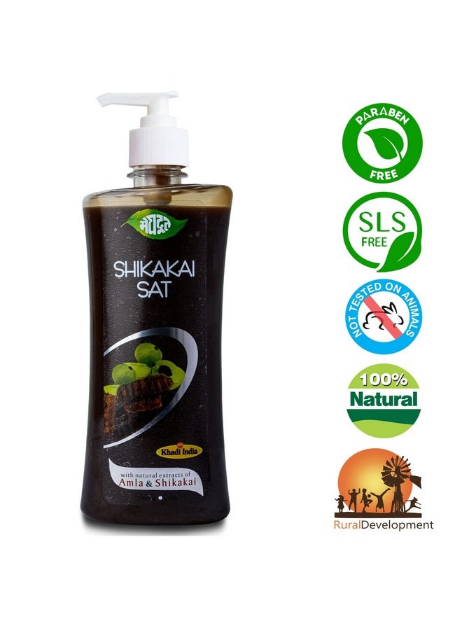 Ayurvedic Herbal Shikakai Shampoo Enriched With Natural Extract Of Amla & Shikakai For Hair Fall Control, Dandruff Control, Head Lice Treatment, Hair Nourishment, 500Ml Each, Pack Of 2