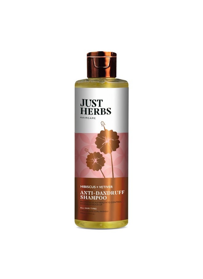 Ayurvedic Anti-Dandruff Shampoo For Strong & Bouncy Hair For Men & Women- Sls & Paraben Free- 200 Ml