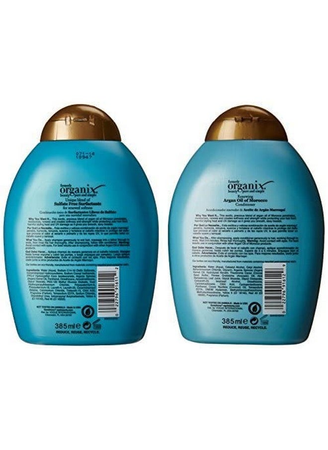 Organix: Moroccan Argan Oil Shampoo + Conditioner 13 Oz Combo Pack