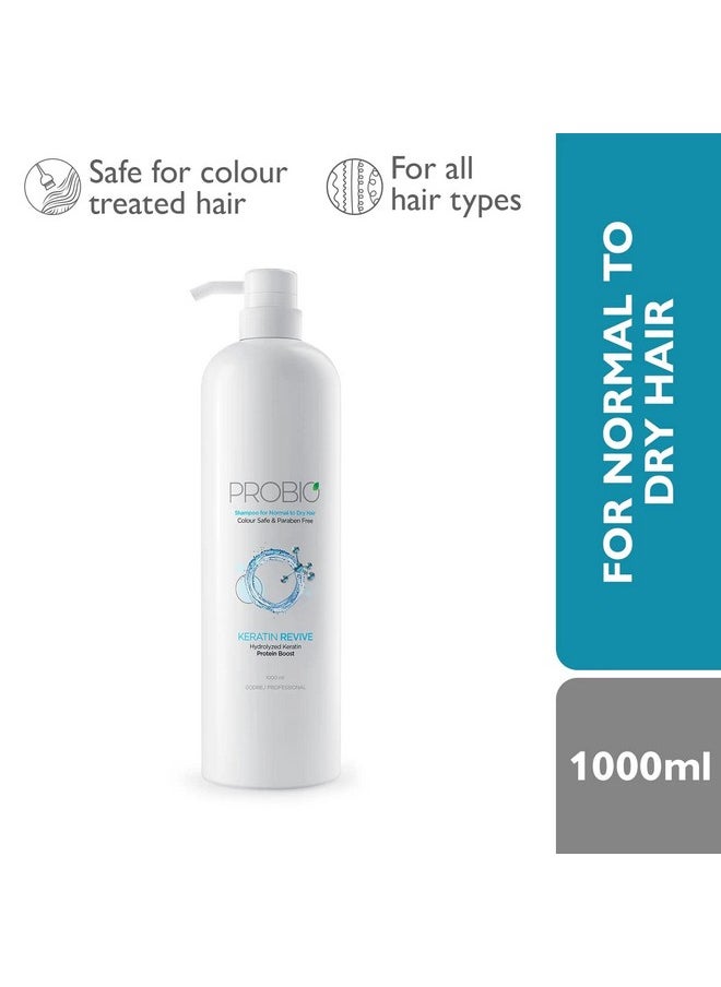 Probio Keratin Revive Shampoo, 1000Ml