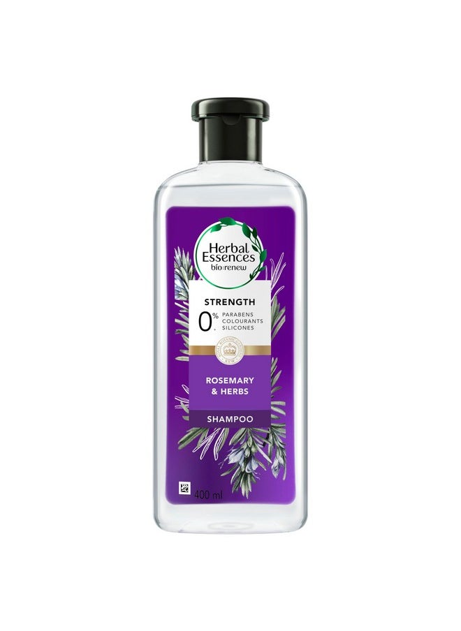 Bio:Renew Rosemary And Herbs Shampoo, 400Ml, No Parabens No Colourants