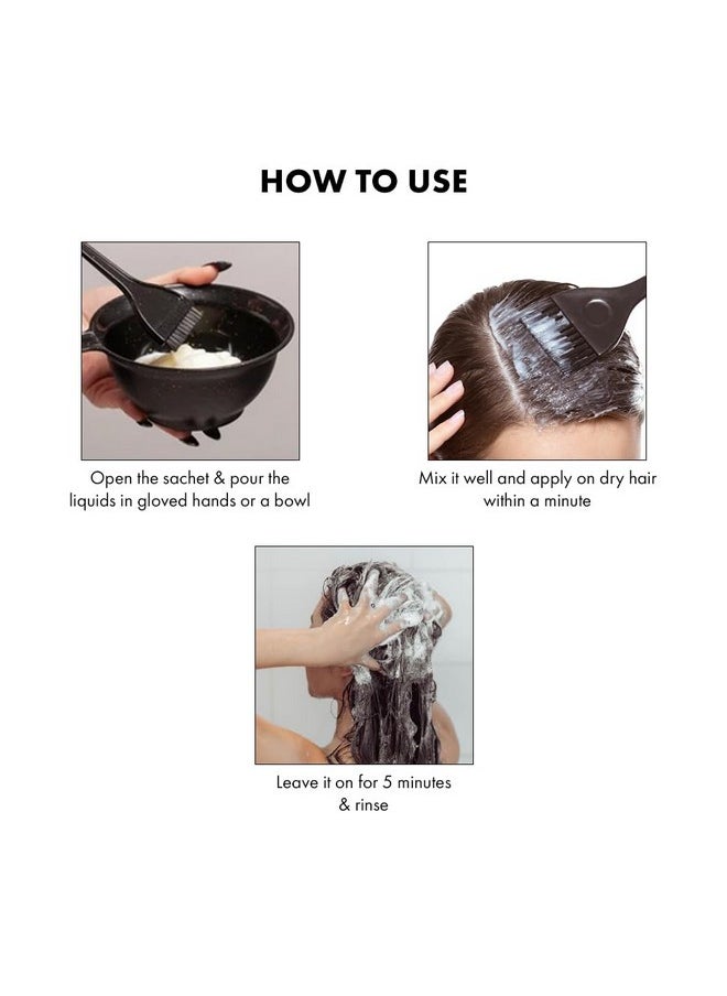 Coloring Shampoo With Hyaplex™ | Natural Black | Easy Application | Rich, Shiny Color | At-Home Hair Coloring Solution | 80 Gm