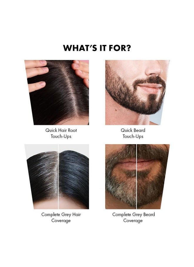 Coloring Shampoo With Hyaplex™ | Natural Black | Easy Application | Rich, Shiny Color | At-Home Hair Coloring Solution | 80 Gm