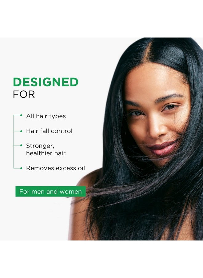 Herbals Amlacare Hairfall Control Shampoo For All Hair Types | Controls Hairfall With Strengthens Hair Shaft & Volume | Enriched With Aloevera & Amla Extracts 500 Ml