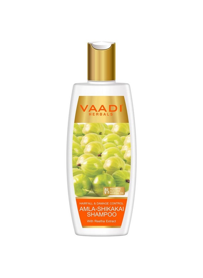 Hairfall And Damage Control Amla Shikakai Shampoo, 350Ml