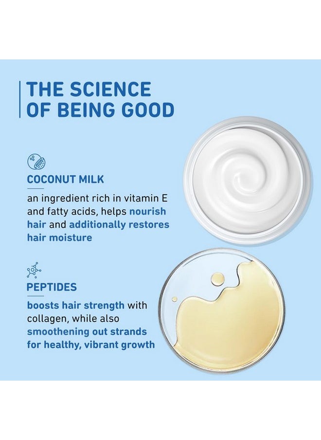 Coconut Shampoo For Dull Hair With Coconut Milk And Peptides For Soft & Silky Hair I 22X Softer Hair I Shampoo For Women And Men | 500 Ml