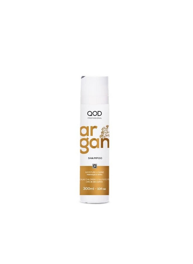 Professional Argan Shampoo & Conditioner - 300Ml (Combo Of 2) | Sulphate Free | Sodium Chloride Free