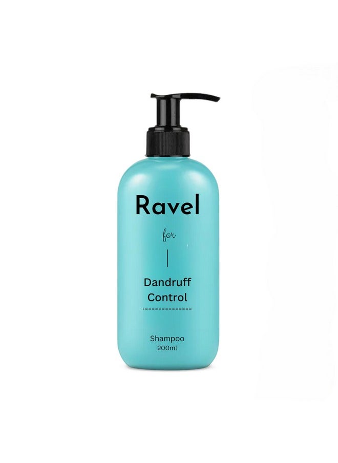 Dandruff Control Shampoo, Fights Flakes & Soothes Scalp Irritation, Reduces Itchiness & Prevents Dandruff, For All Hair Types, Men & Women - 200Ml