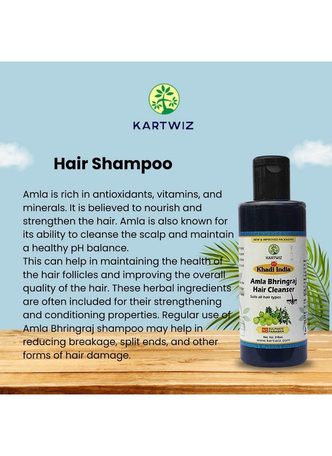 Amla Bhringraj Shampoo For Men And Women Pack Of 4