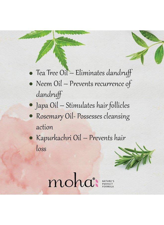 Anti-Dandruff Shampoo With Perfect Blend Of Hibiscus & Tea Tree Oil For Men & Women All Types Of Hairs - 200Ml (Pack Of 1)