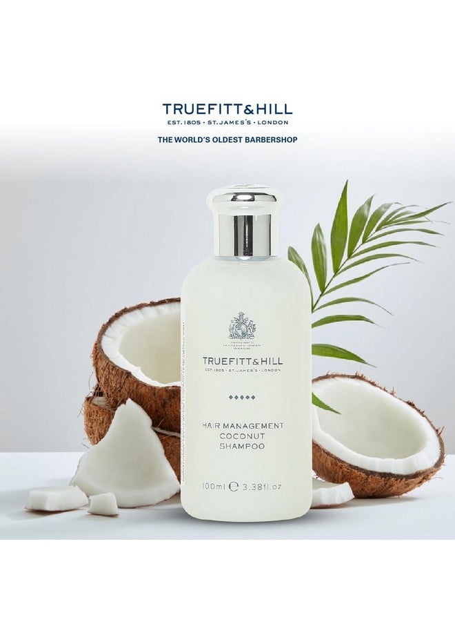 Hair Management Coconut Shampoo 100Ml | Suitable For All Hair Types | Best For Normal-Dry-Itchy-Flaky Scalp