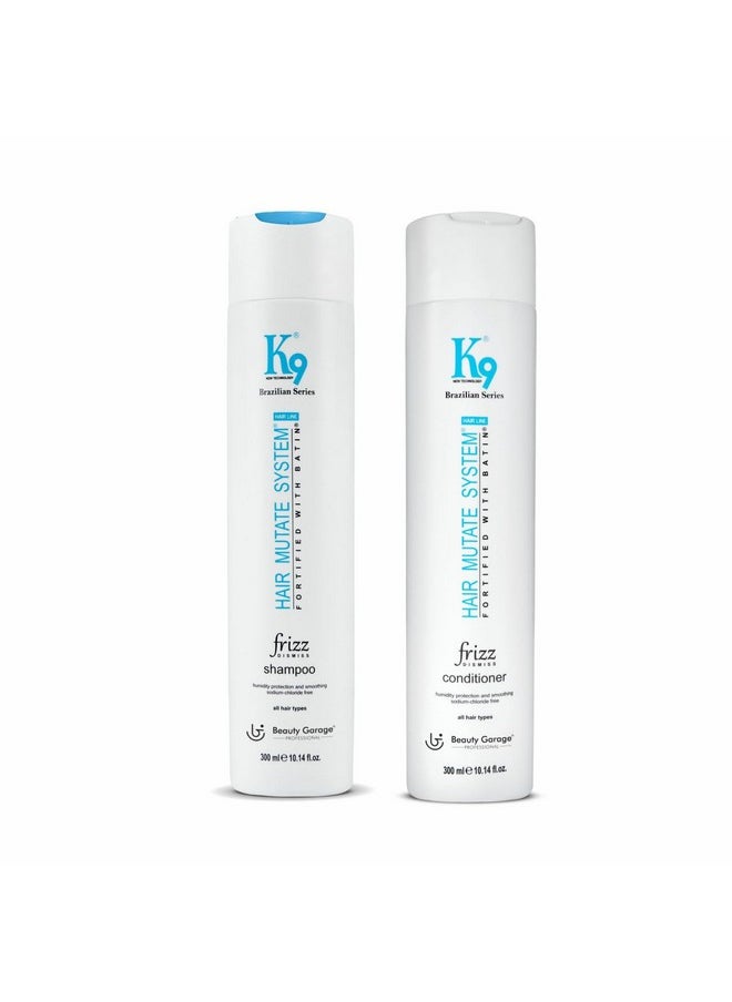 K9 Frizz Dismiss Shampoo & Conditioner (300Ml + 300Ml) Pack Of 2