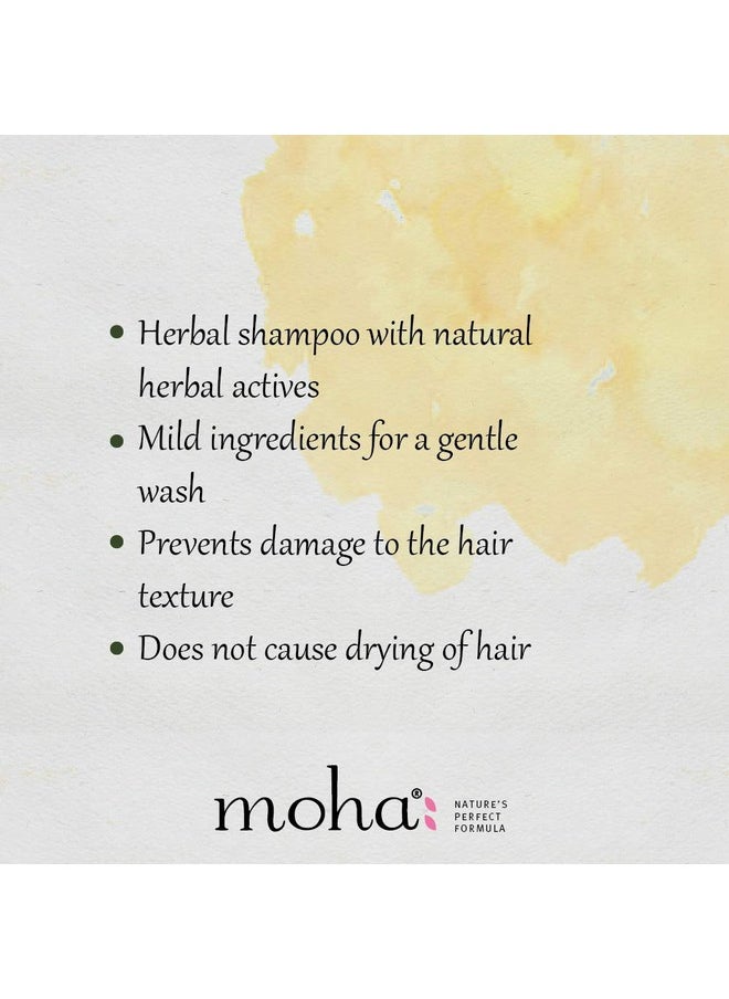 Herbal Hair Shampoo Herbal Hair Cleanser With Benefits Of Amla, Aloe, Brahmi & Bhringaraj For Daily Use For All Hair Types -(200 Ml) Pack Of 1