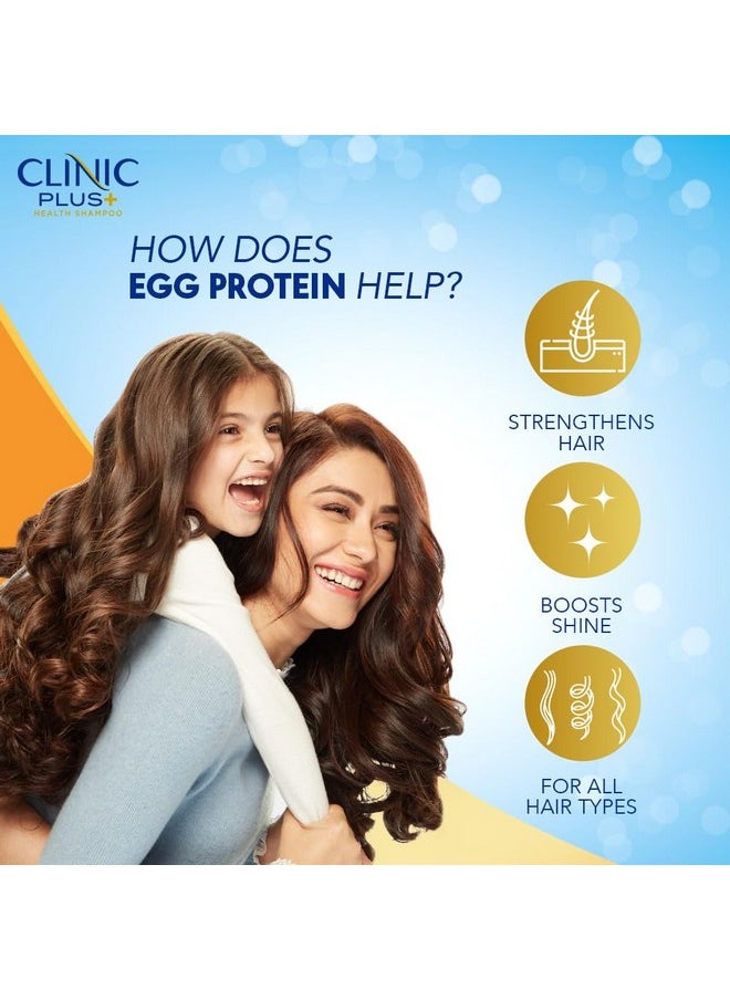 Strength & Shine Shampoo With Egg Protein For Strength, Shine And Smoothness, 355 Ml
