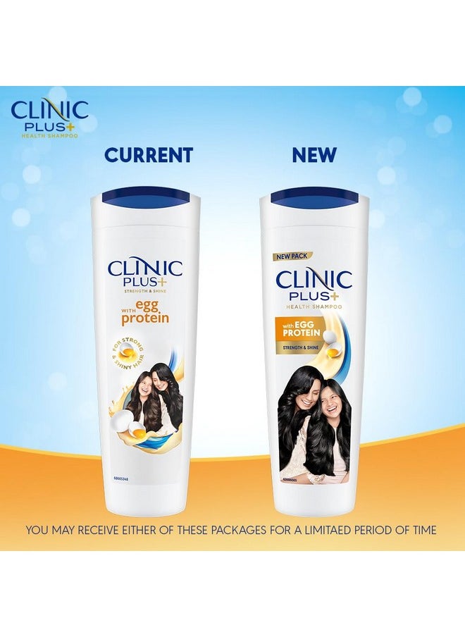 Strength & Shine Shampoo With Egg Protein For Strength, Shine And Smoothness, 355 Ml