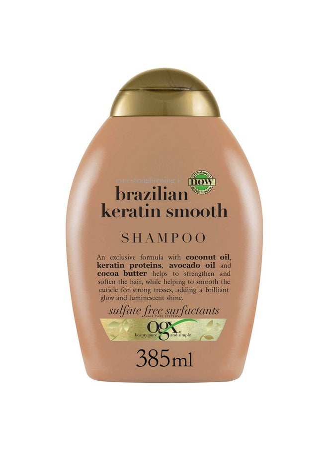 Organix Ever Straight Shampoo Brazilian Keratin Therapy 13 Oz