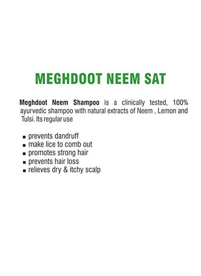 Neem Plus Ayurvedic Shampoo Enriched With Extract Of Neem, Alma And Lemon For Dandruff Control And Lice Control Scalp, 500Ml, Pack Of 1