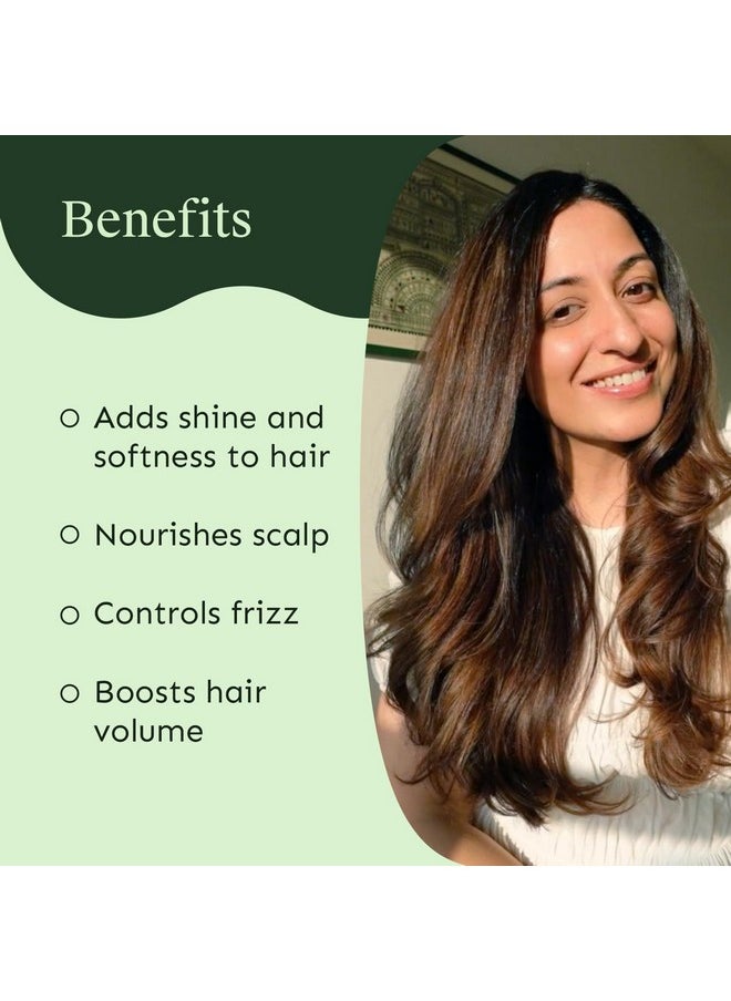 Natural Hydrating Hair Shampoo (300Ml) For Soft, Smooth Hair | Paraben And Sulphate Free For Damage Repair & Moisturization | Reduces Frizz, Split Ends With Ginkgo, Ginger & Indian Gooseberry